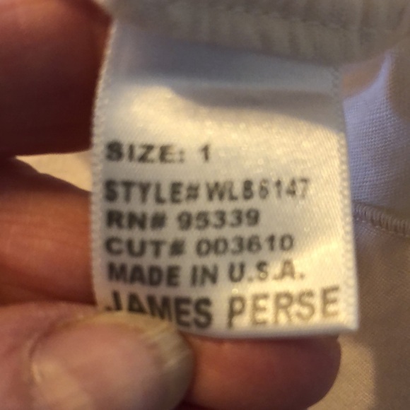 James Perse Los Angeles Linen Cotton Blend Neutral Lightly Textured Dress Size 1 - Picture 11 of 12